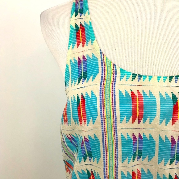 AEO Colorful Racer Back Tank Top - Picture 2 of 7